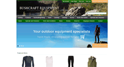 Desktop Screenshot of bushcraftequipment.com.au